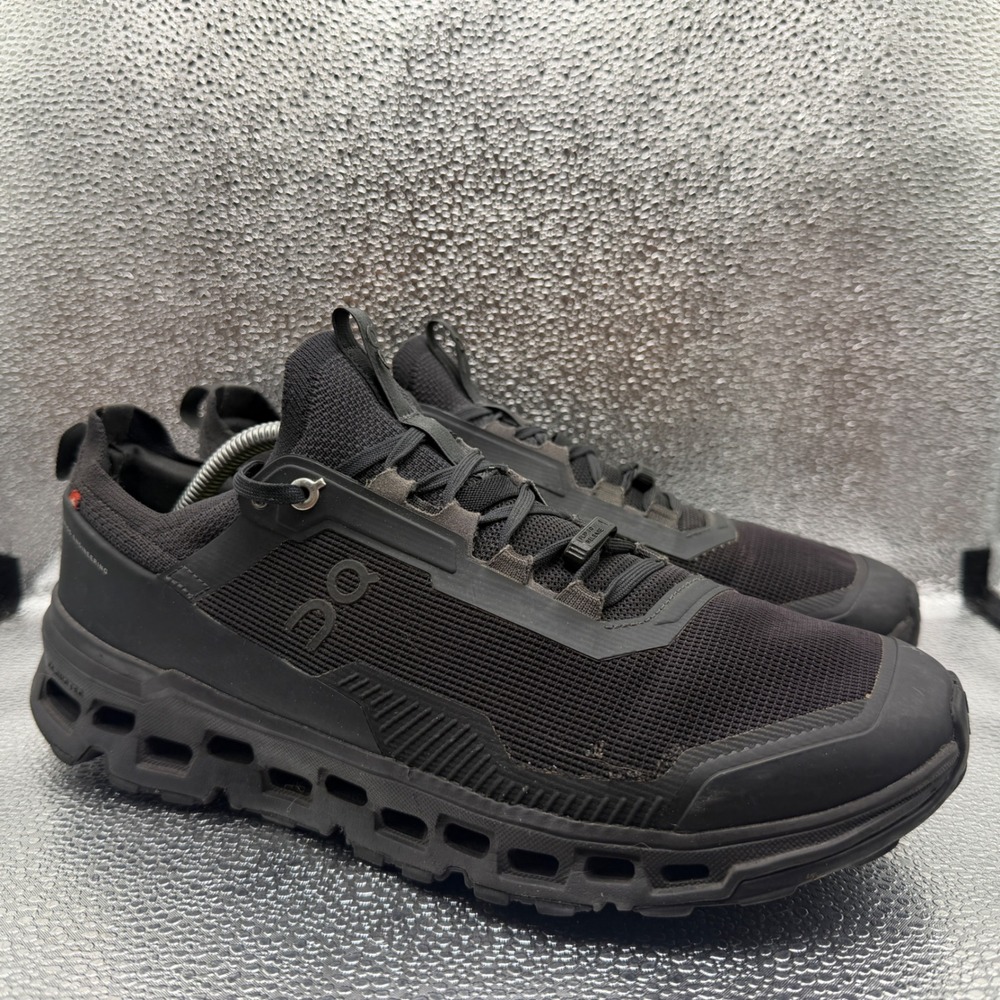 Size 11.5 On Cloudultra Running Shoes Mens Black Excellent Trail Sneakers